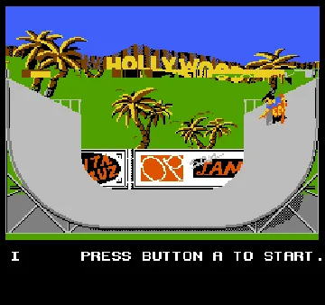 California Games (USA) screen shot game playing